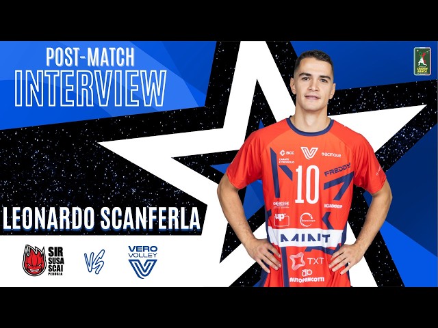 Leonardo Scanferla | Post match interview vs Sir Susa Scai Perugia