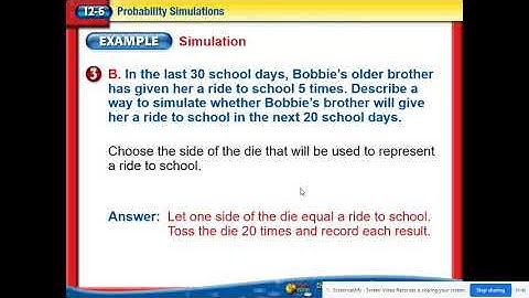 Probability Simulations