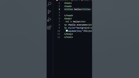 How to add background color to your text in html using CSS#coding #html #htmlcss #css #html5