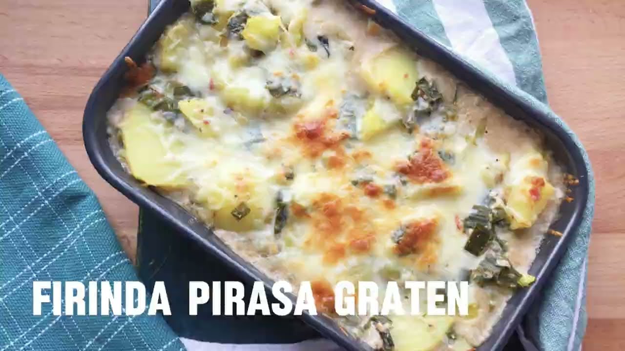 Lezzet Şöleni: Fırında Patatesli Pırasa Graten Tarifi! Pratik ve Lezzet Dolu Yemek