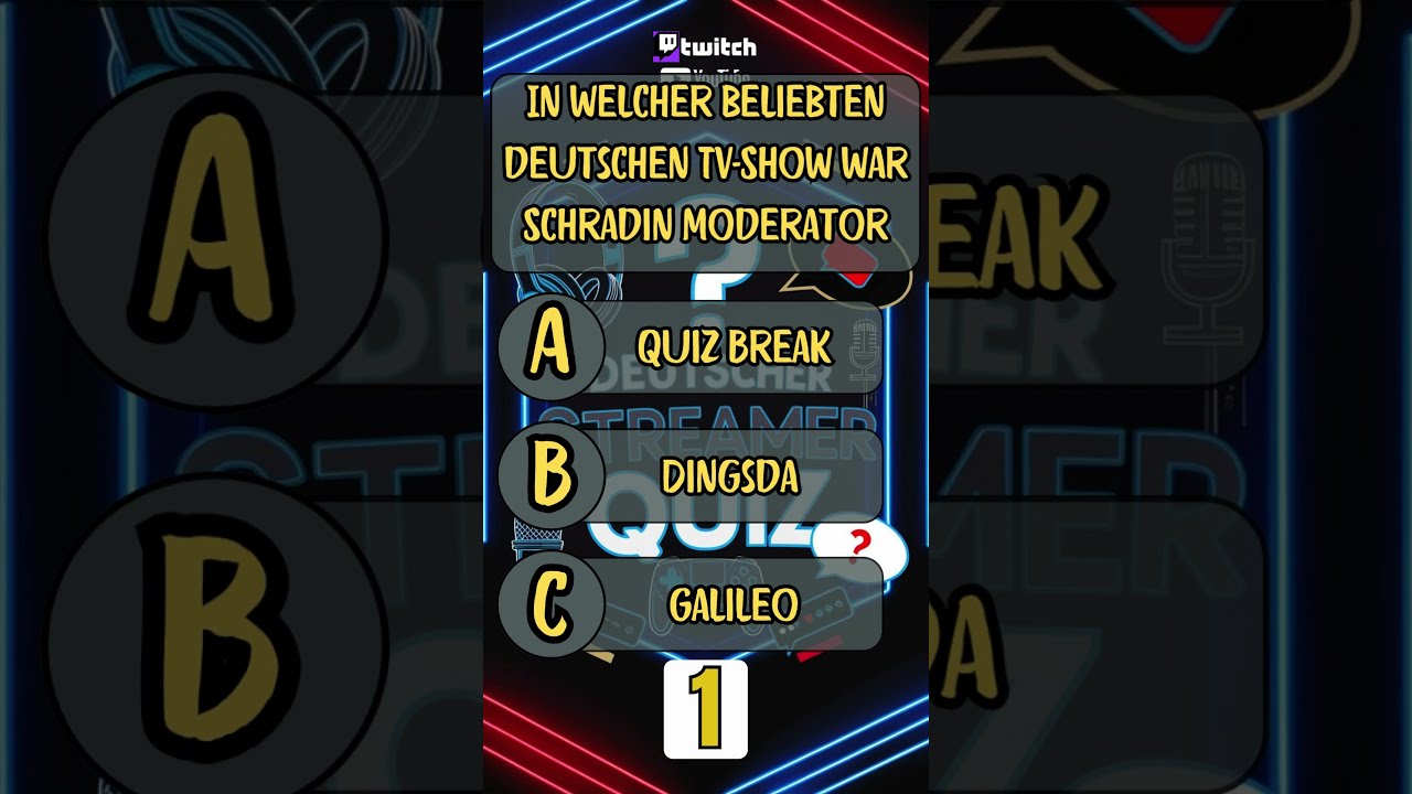 Nur 1% schaffen dieses Streamer Quiz!😱 