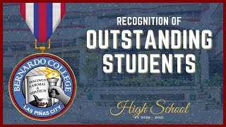 Bernardo College - HS Recognition (SY 2020 - 2021)