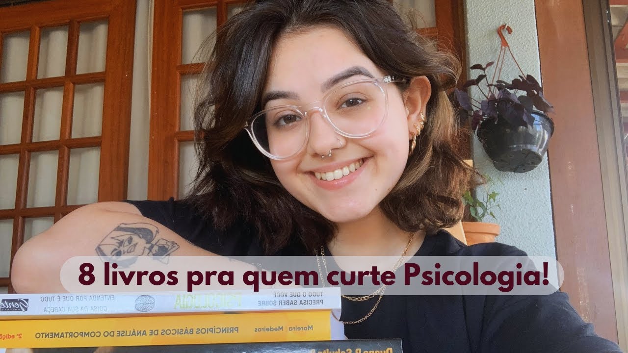 8 LIVROS PRA QUEM GOSTA DE PSICOLOGIA!