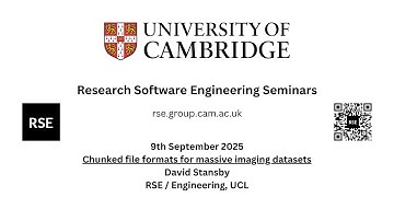 Chunked file formats for massive imaging datasets - David Stansby