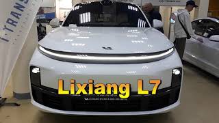 LiXiang L7 гибридный автомобиль из Китая. Внешний вид, интерьер.