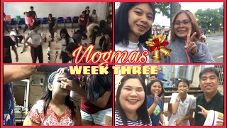 VLOGMAS WEEK 3 (2019) - Wrapping gifts, Simbang Gabi, Christmas Parties