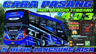 BUSSID UPDATE 4.0.3 | CARA PASANG MOD BUSSID TERBARU 5 DETIK LANGSUNG BISA !! screenshot 5
