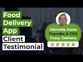 Client testimonial  michelle anne  founder  ceo of crazy delivery  code brew labs