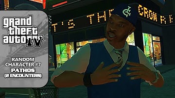 GTA 4 [NEW 100% Walkthrough] - Random Character #7: Pathos (2 Encounters)