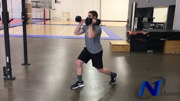 Dumbbell Front Rack Split Squat