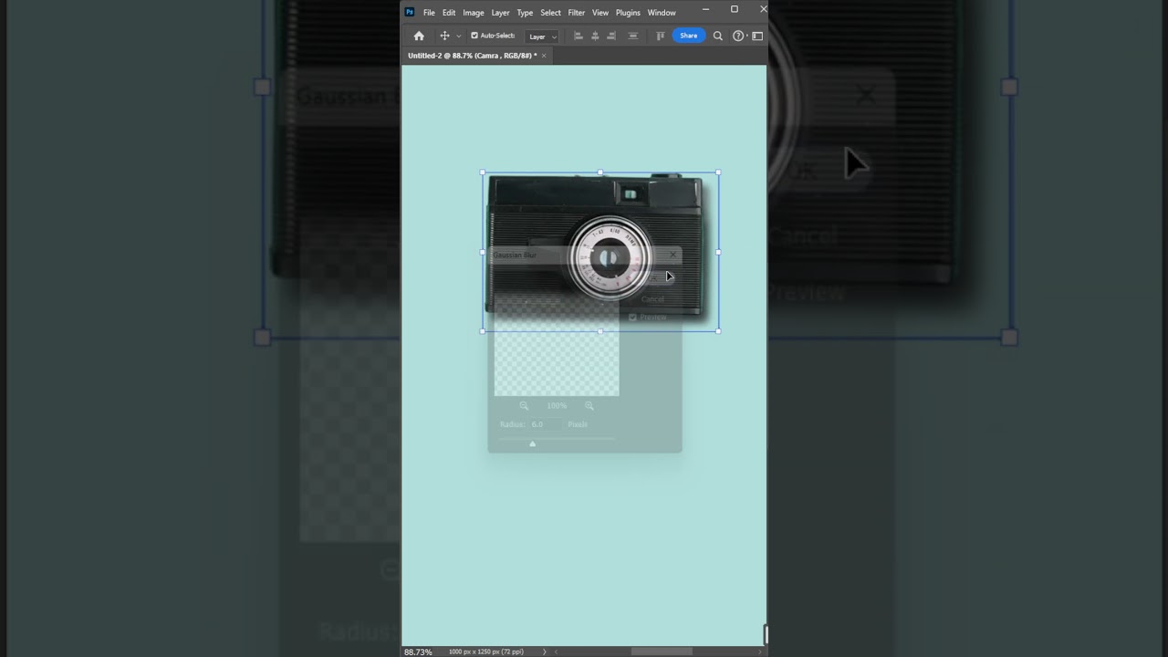 Reflection Shadow in Adobe Photoshop cc Tutorial | Graphic Design
