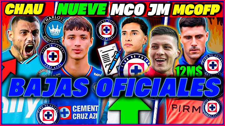 🚨 CRUZ AZUL ROMPE EL MERCADO: ALTAS Y BAJAS OFICIALES PARA EL APERTURA 2025