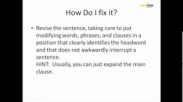 Modifiers English Part 2