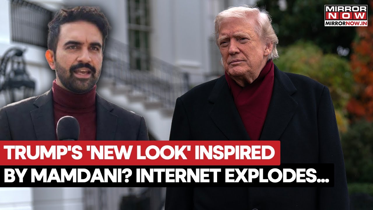 Trump's 'New Look' Inspired By Zohran Mamdani? POTUS' Style U-Turn Sparks Buzz; Internet Explodes Trump's 'New Look' Inspired By Zohran Mamdani? POTUS' Style U-Turn Sparks Buzz; Internet Explodes