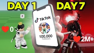 I Went VIRAL ON TIKTOK, using Roblox... screenshot 3