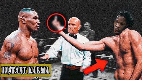 He Tried to Intimidate Mike Tyson Got DESTROYED