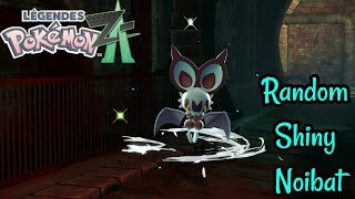 Random Shiny Noibat Pokémon Legends ZA