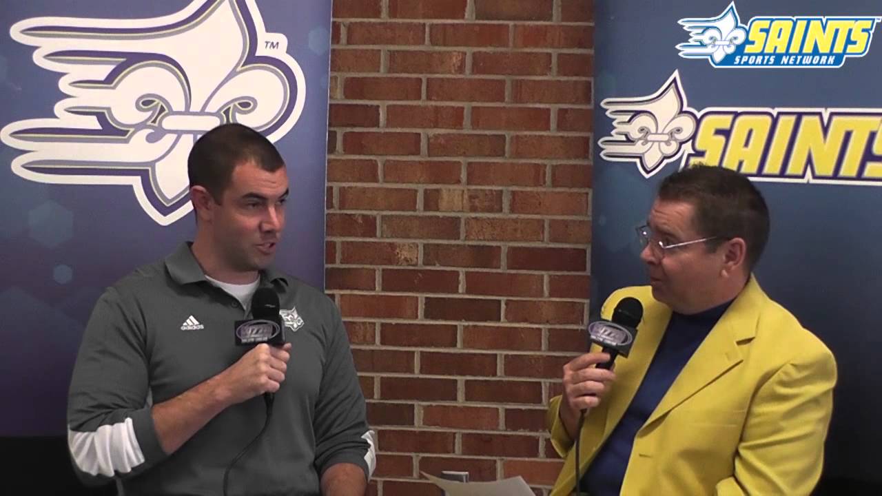Saints Live 10/30/2014 Emily Reh & Coach Greg Doyle YouTube