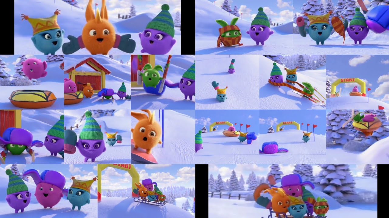 Funny Moments Of Episode From Sunny Bunnies FreezeStyling (Season 5