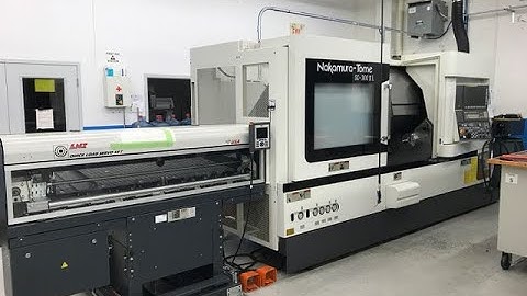 NAKAMURA-TOME SC-300II L MULTI-AXIS CNC LATHE WITH LNS BAR-FEEDER, Y-AXIS, SUBSPINDLE, FANUC, 2018