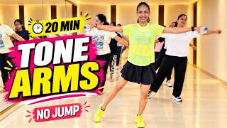 Lose Arm Fat Tone Arms At Home Easy Dumbbell Dance Workout No Equipment Option