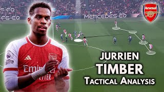 How GOOD is Jurrien Timber ● Tactical Analysis | Skills (HD)