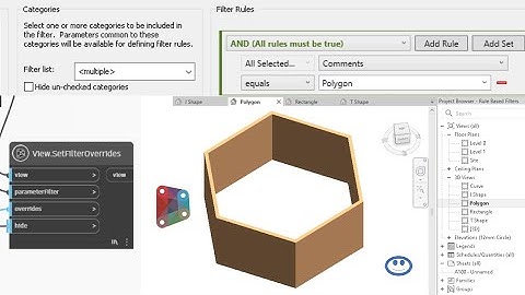 Rule based filters revit dynamo Tamil | Intermediate | BIM | Let