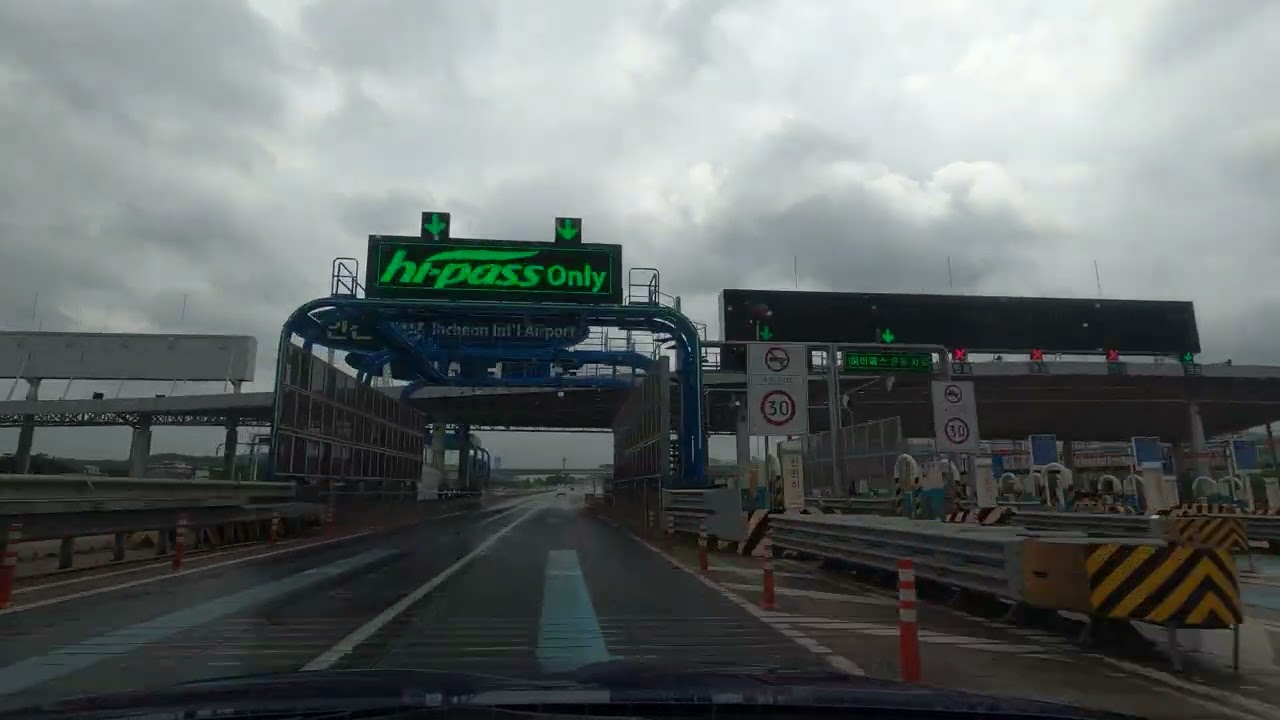 20220802 인천국제공항고속도로 인천국제공항-북로JC(4K, 1.7배속)