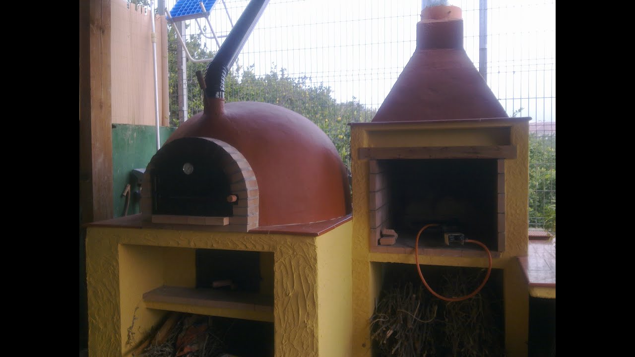 horno de leña casero - YouTube