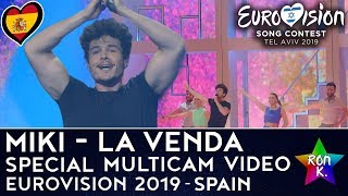 Miki - "La Venda" - Special Multicam video - Eurovision 2019 (Spain)