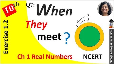 There is a circular path around a sports field. Sonia takes 18 min to drive one round of the field