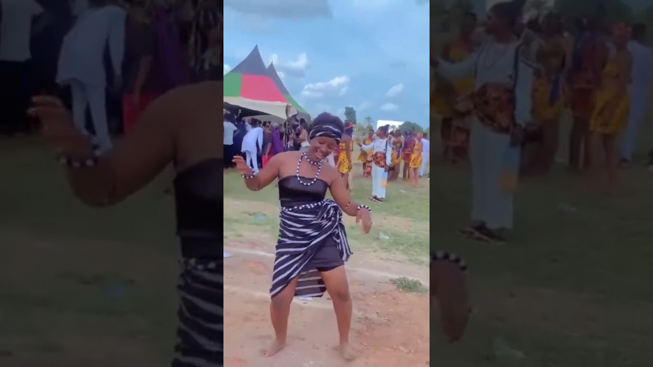 Energy African Dance of the Bantu Tribe - Tiv Cultural Dance 