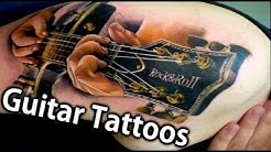 50 Best Guitar Tattoos Ever (Review) - tattoos with guitars 