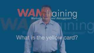 WHAT IS THE YELLOW CARD FOR EWPS? by WAM Training 450 views 9 years ago 43 seconds