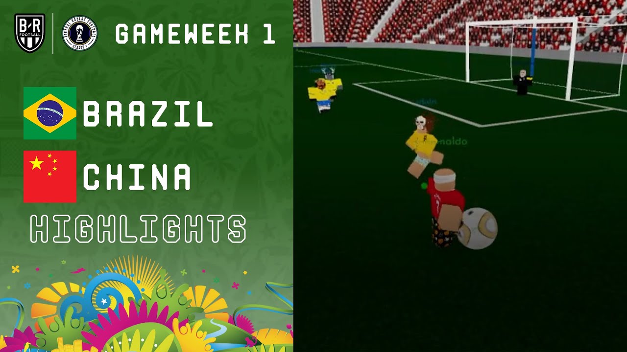 VRF S1 WC | Brazil vs China | Group Stage Gameweek 1 | Highlights