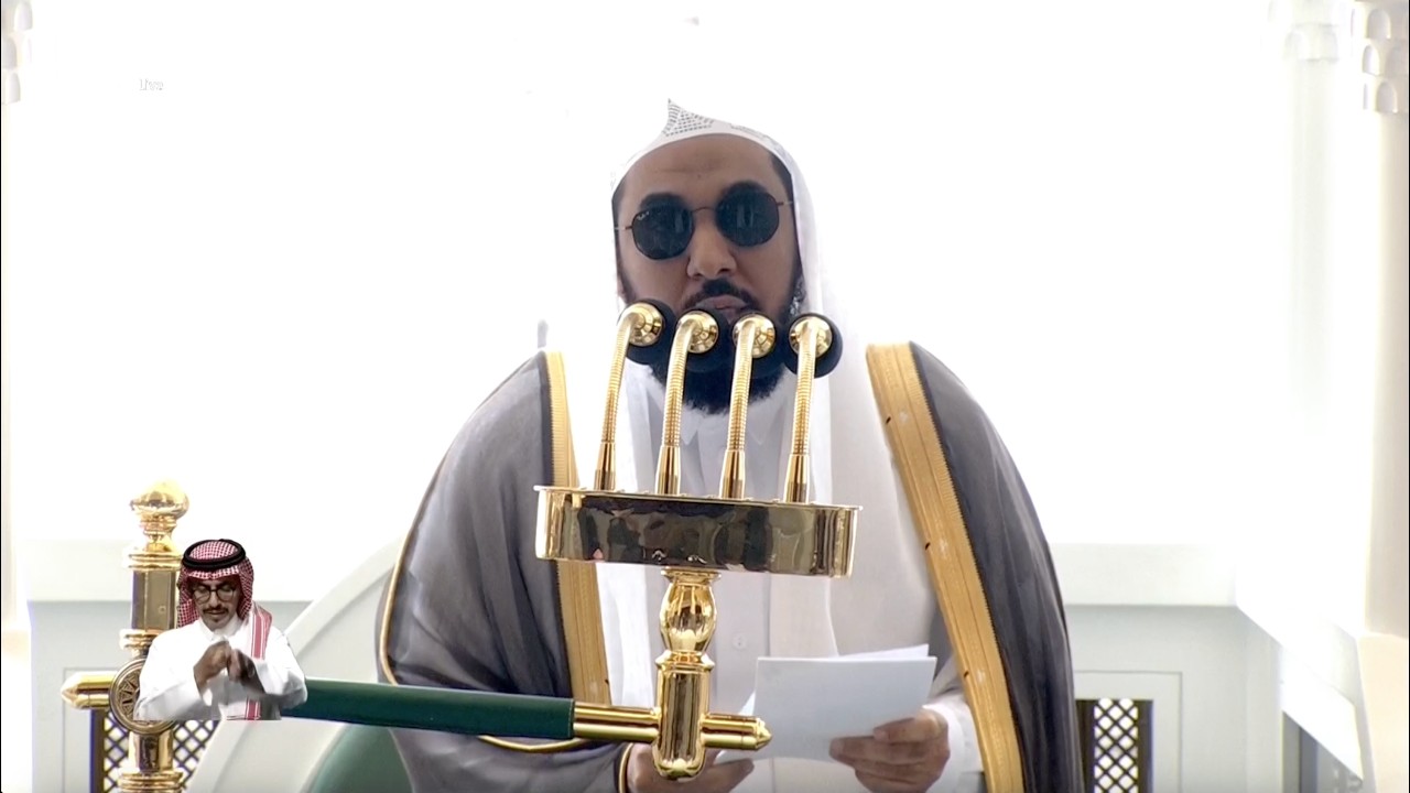 بسلام آمنين | خطبة الجمعة للشيخ عبدالله الجهني 5 جمادى الأولى 1448هـ