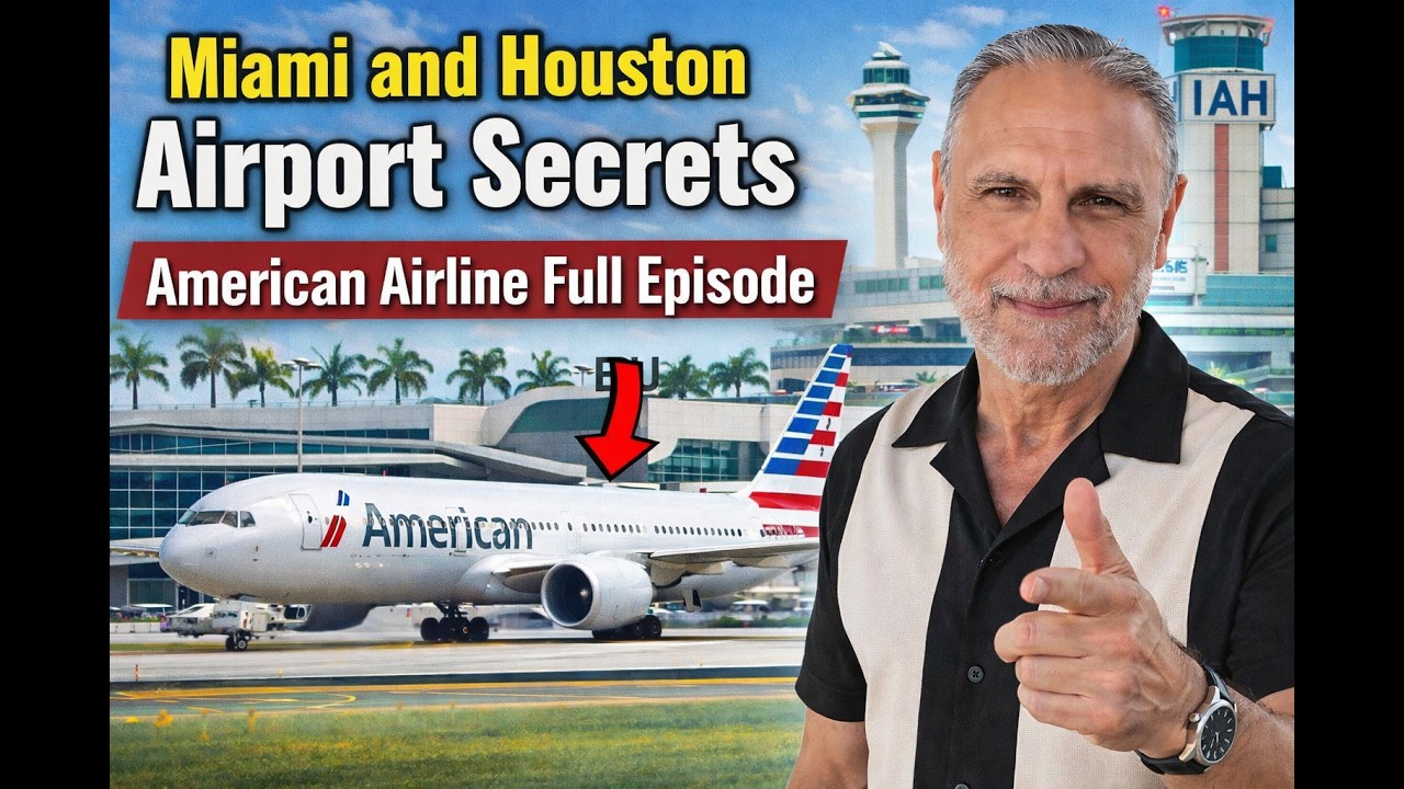Miami & Houston Airport Secrets | American Airline Full Episode 06/06/2026