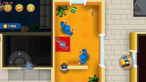 Robbery Bob chapter 6 level 15 । Hard level । Perfect walkthrough । Three stars ⭐⭐⭐