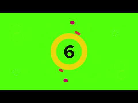 green Yellow Red 10 second Modern Countdown Video #timer #vfx #promodoro