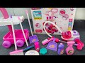 28 Minutes Satisfying with Unboxing Cute Cleaning Cart Play Toys ( 3 Set ) ASMR