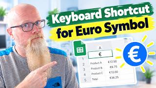 Keyboard shortcut for Euro symbol € ? Works with Word, Email, Word...everything!
