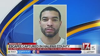 NC prison escapee on the run since October captured