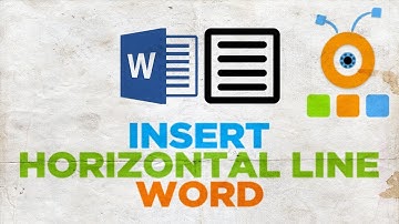 How to Insert a Horizontal Line in Word 2019