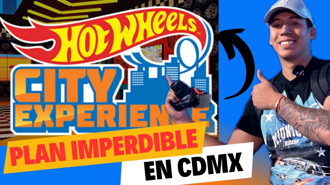 Vive la Hot Wheels City Experience: Plan en CDMX para amantes de los autos 🚘