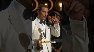 What Matthew McConaughey Realized at His Peak #oscars #faith