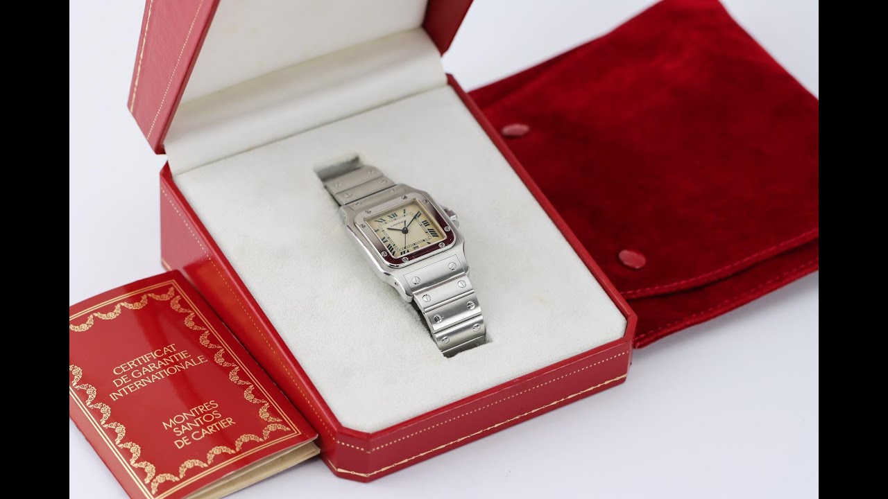 Cartier Santos Galbée 987901 | Stainless Steel | Box & Papers | The Swiss Link