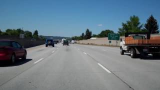 Westbound Interstate 90 In Spokane, Washington