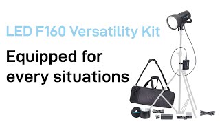 LED F160 Versatility Kit - Equipped for every situations