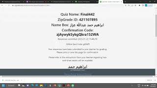 9- Prepare and correct tests using the Zipgrade application on smart devices