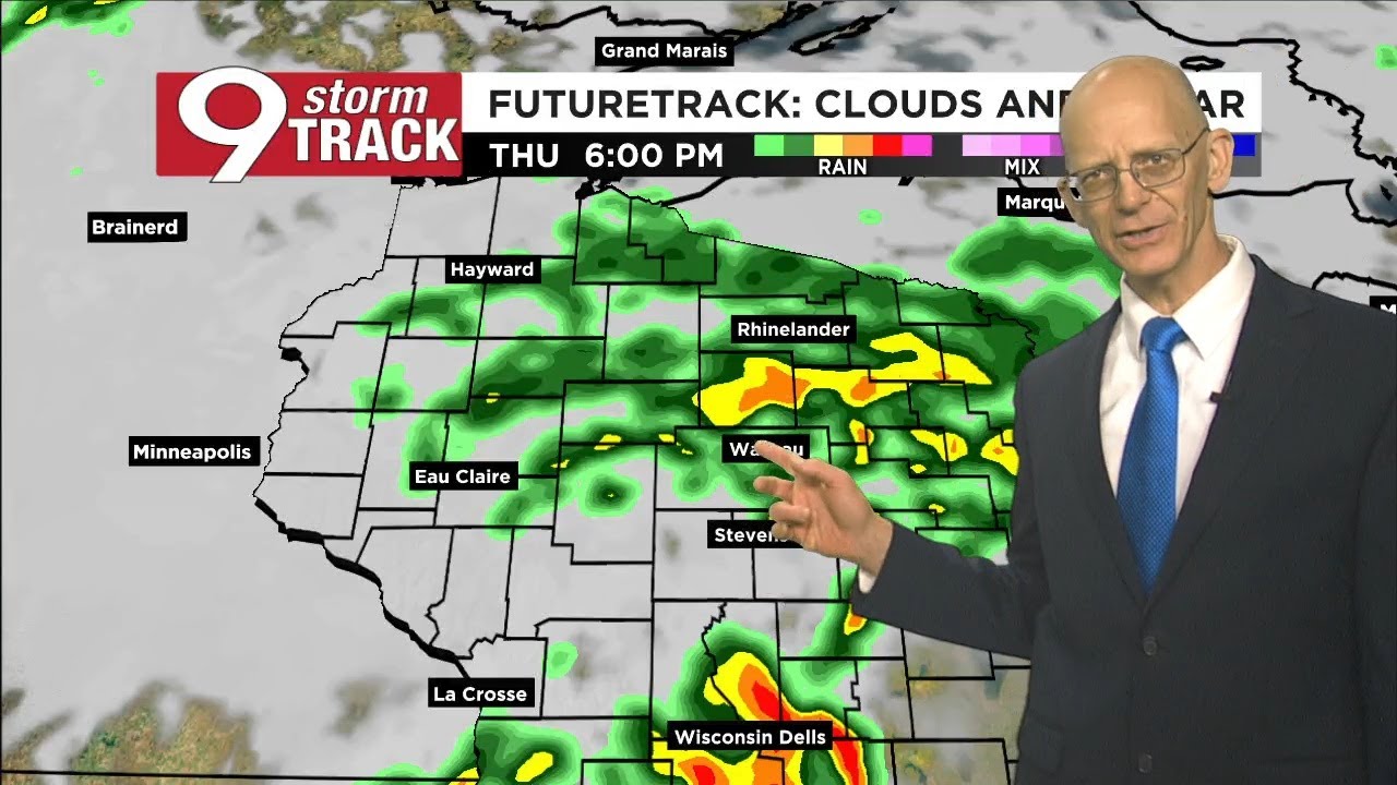 Cooler today, then the wet weather returns - YouTube